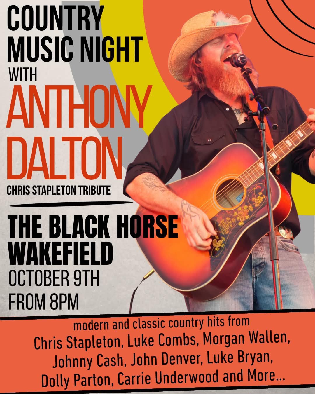 Live Country Music with Anthony Dalton Live Country Music with Anthony Dalton