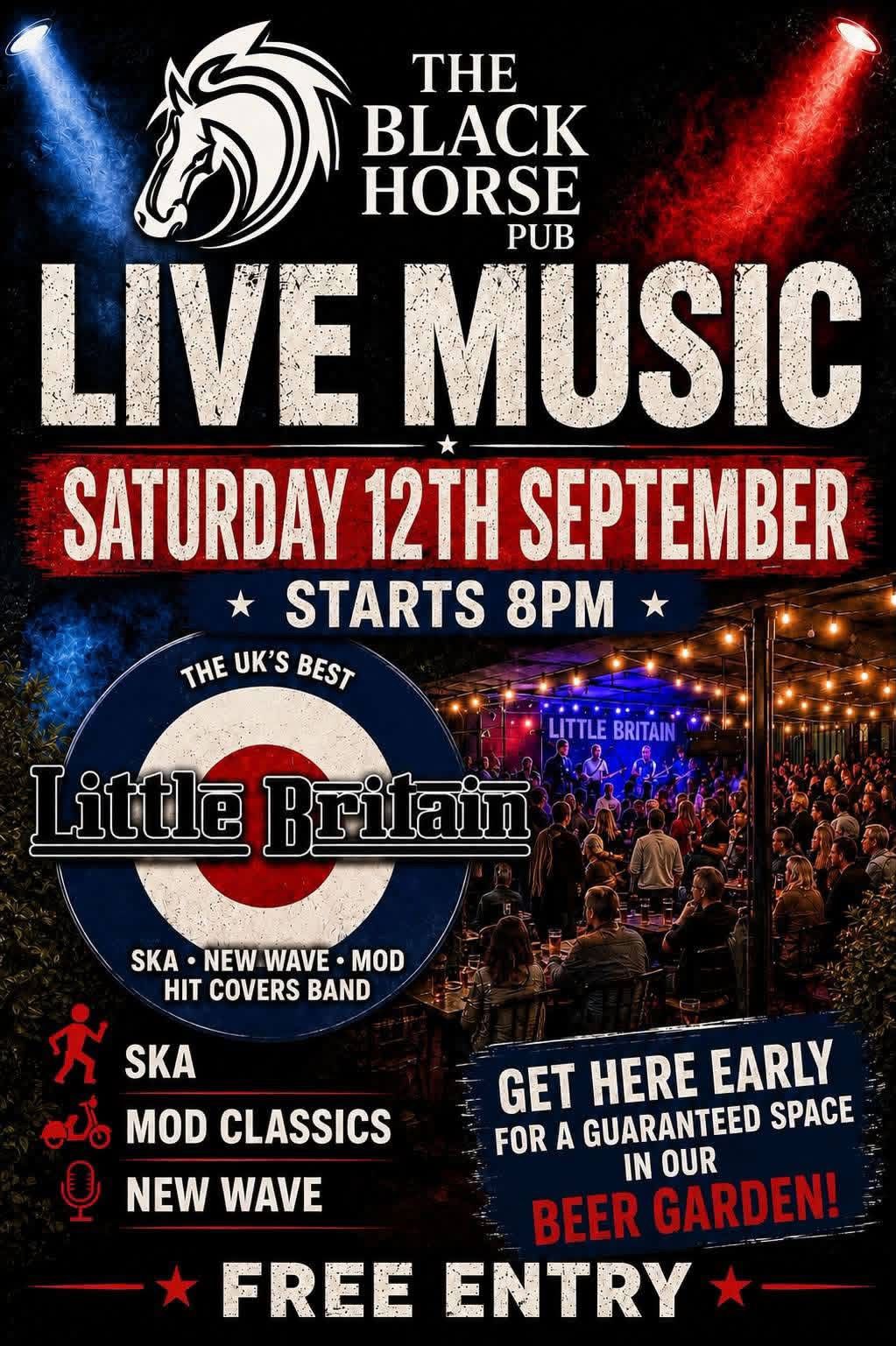 LITTLE BRITAIN LIVE AT THE BLACK HORSE PUB! LITTLE BRITAIN LIVE AT THE BLACK HORSE PUB!
